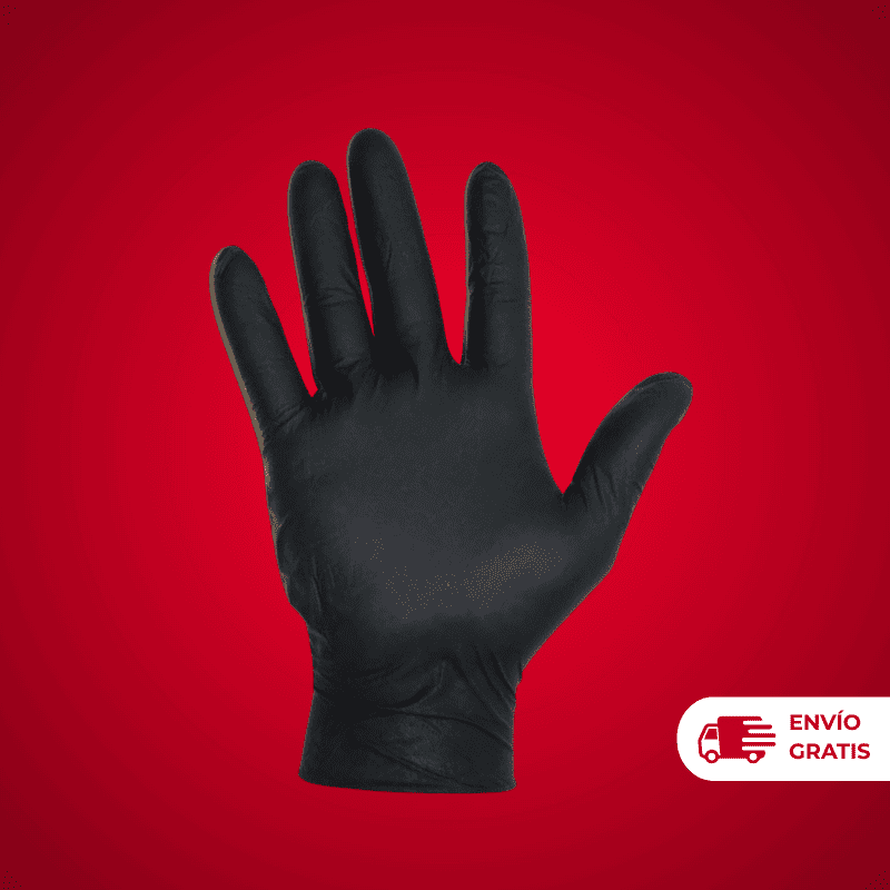 GUANTES DE NITRILO TALLE M X100U