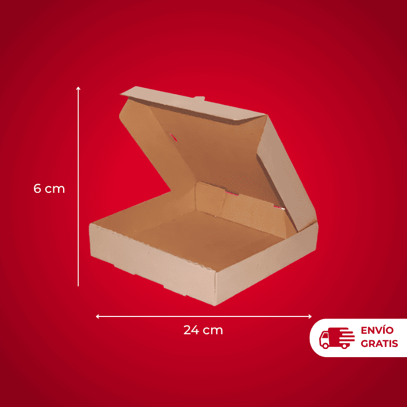 CAJA MICROCORRUGADO P/EMPANADAS X100U