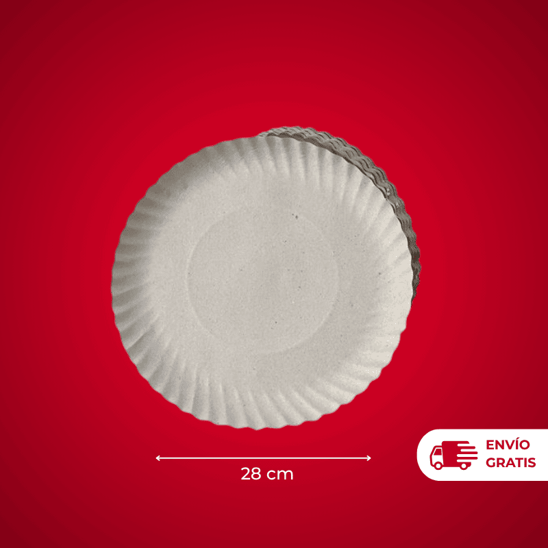 BANDEJA DE CARTÓN REDONDA N°15